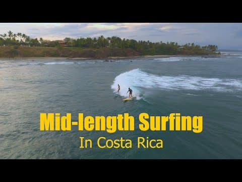 Mid-length Surfing in Costa Rica | Tommy Witt and Kookapinto